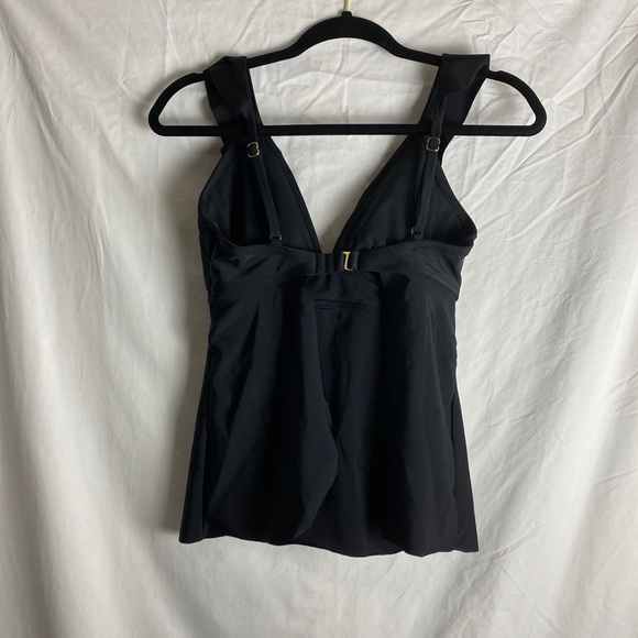 NWOT Kona Sol - Ruffle V-Neck Open Back Tankini - Picture 4 of 8